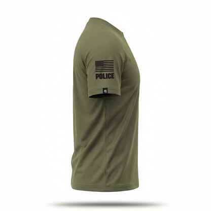 [POLICE] DualCore T-Shirt GRN/BLK