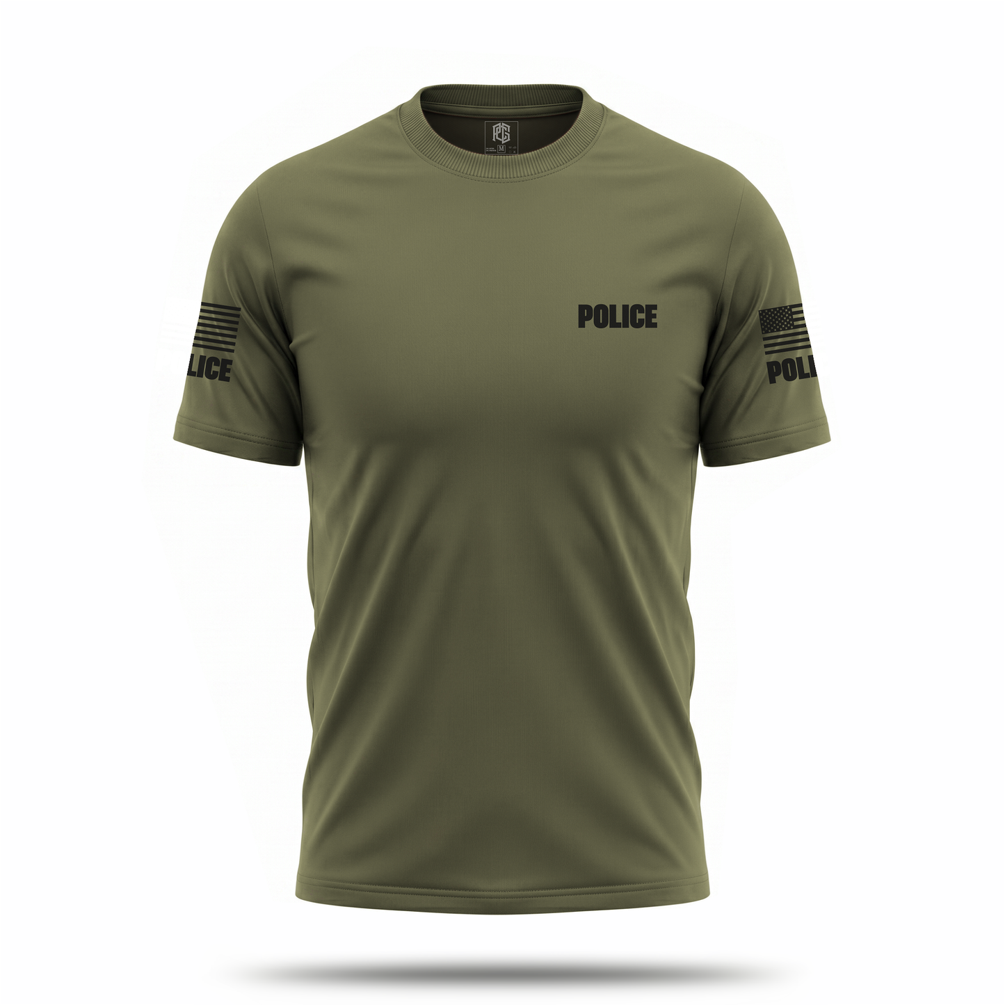 [POLICE] DualCore T-Shirt GRN/BLK