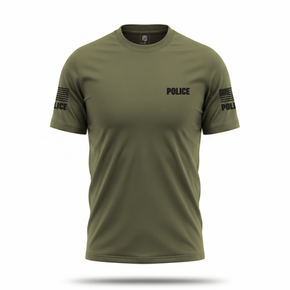 [POLICE] DualCore T-Shirt GRN/BLK