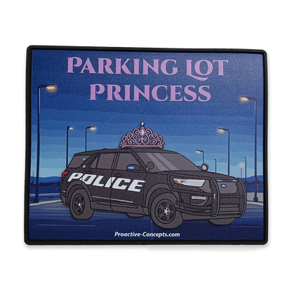 Parking Lot Princess- PVC VELCRO PATCH