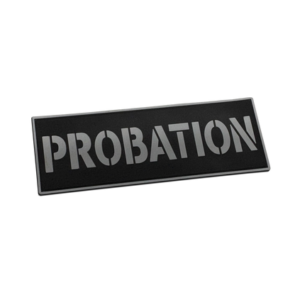[PROBATION] Tac-Ops PVC PATCH BLK/GRY