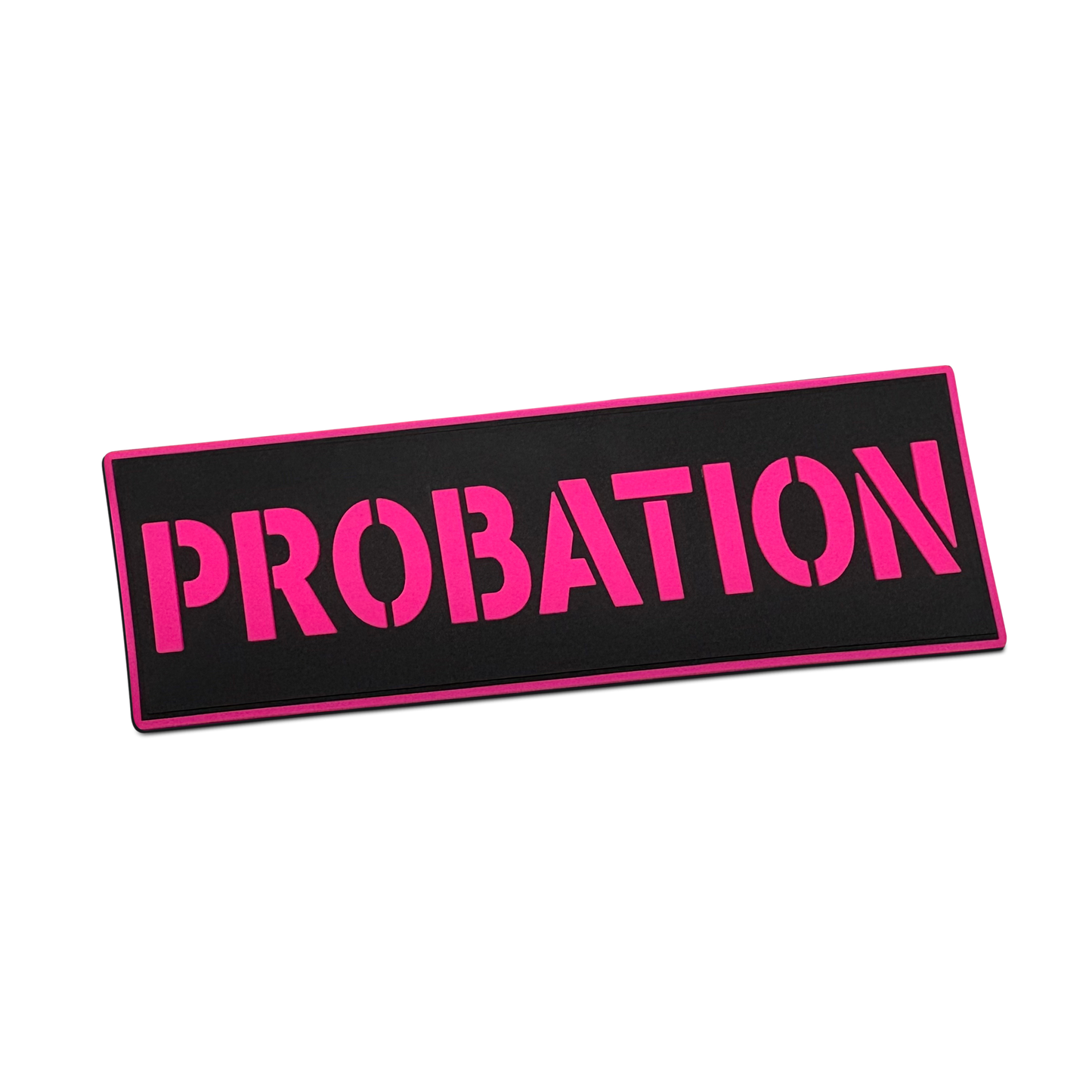 [PROBATION] Tac-Ops PVC PATCH BLK/PNK