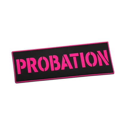 [PROBATION] Tac-Ops PVC PATCH BLK/PNK