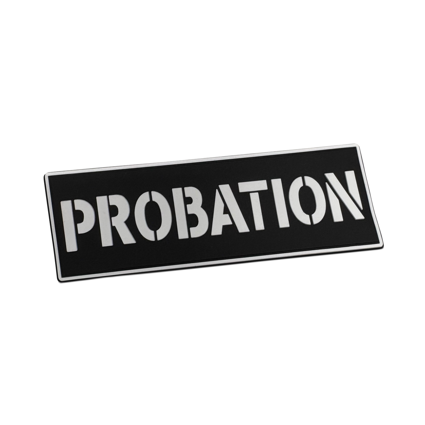 [PROBATION] Tac-Ops PVC PATCH BLK/WHI