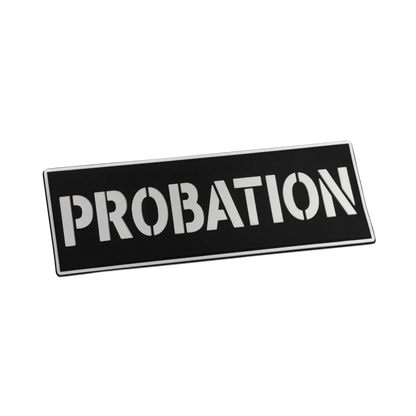 [PROBATION] Tac-Ops PVC PATCH BLK/WHI