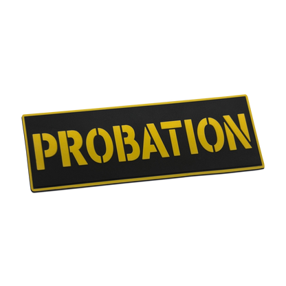 [PROBATION] Tac-Ops PVC PATCH BLK/YLW