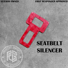 Seatbelt Silencer - Red