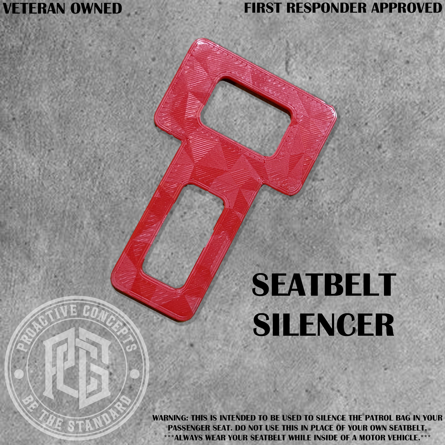 Seatbelt Silencer (3D Printed)