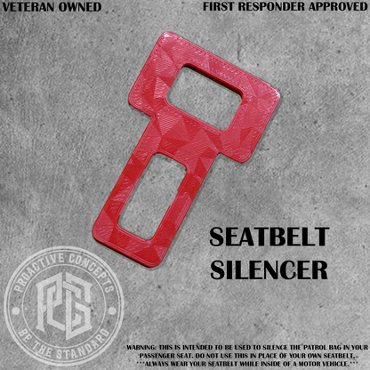 Seatbelt Silencer (3D Printed)
