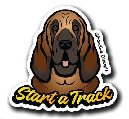 Start A Track - Sticker