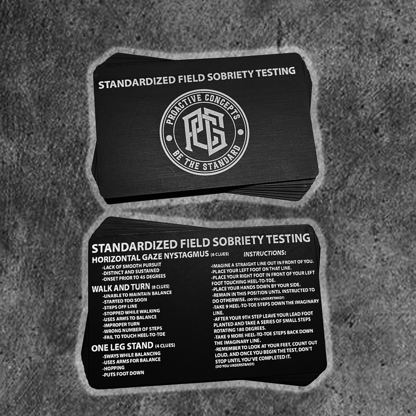 Aluminum SFST Card