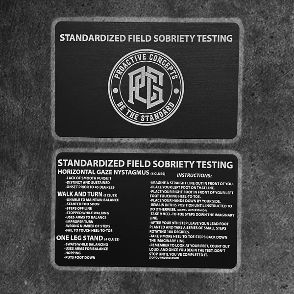 Aluminum SFST Card