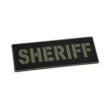 [SHERIFF] Tac-Ops PVC PATCH BLK/GRN
