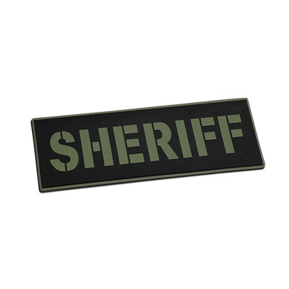 [SHERIFF] Tac-Ops PVC PATCH BLK/GRN