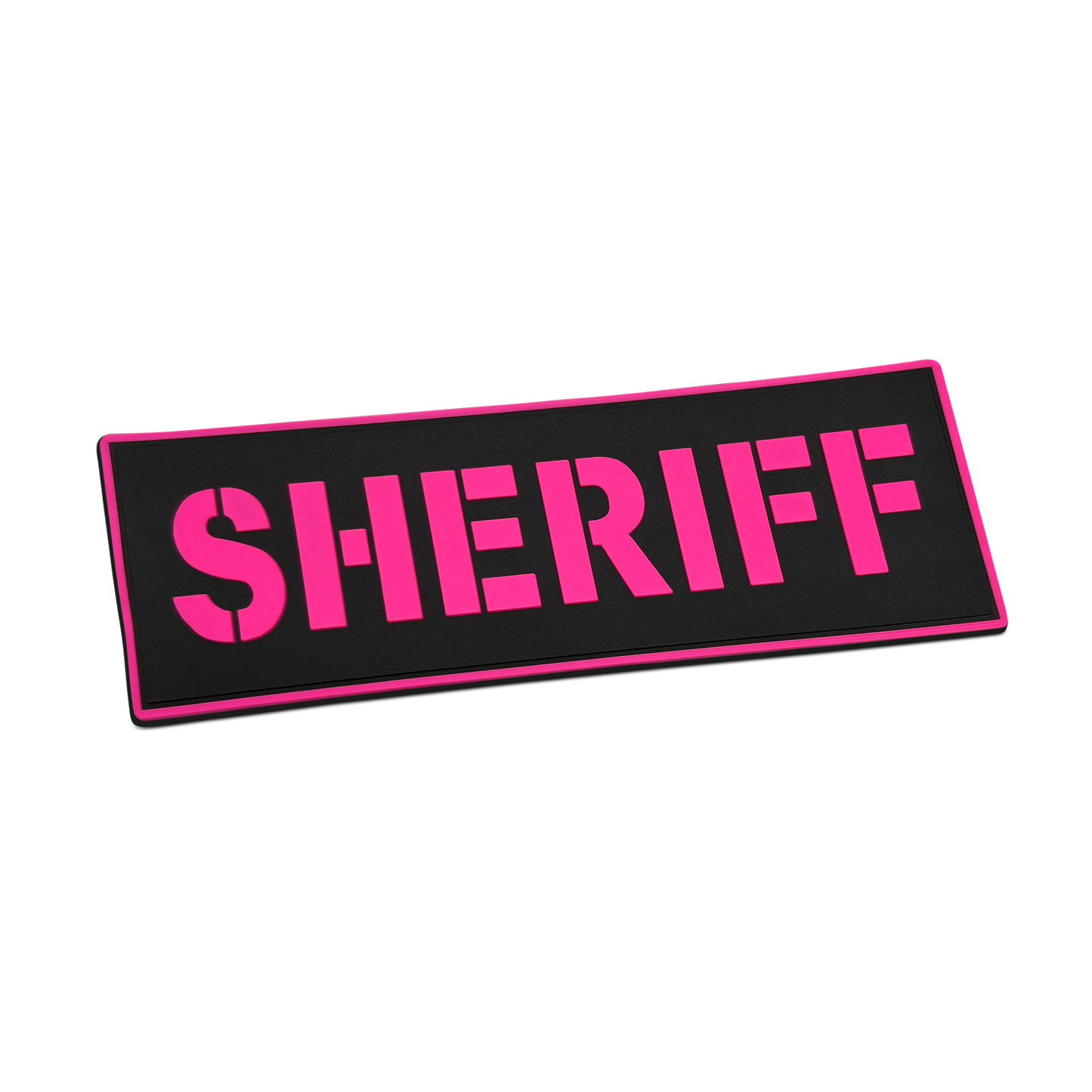 [SHERIFF] Tac-Ops PVC PATCH BLK/PNK
