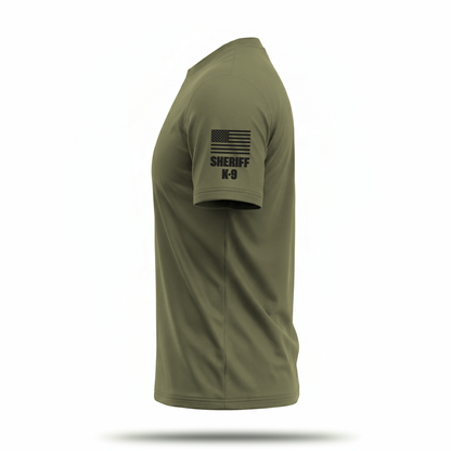 [SHERIFF K9] DualCore T-Shirt GRN/BLK