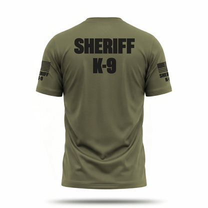 [SHERIFF K9] DualCore T-Shirt GRN/BLK
