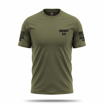 [SHERIFF K9] DualCore T-Shirt GRN/BLK