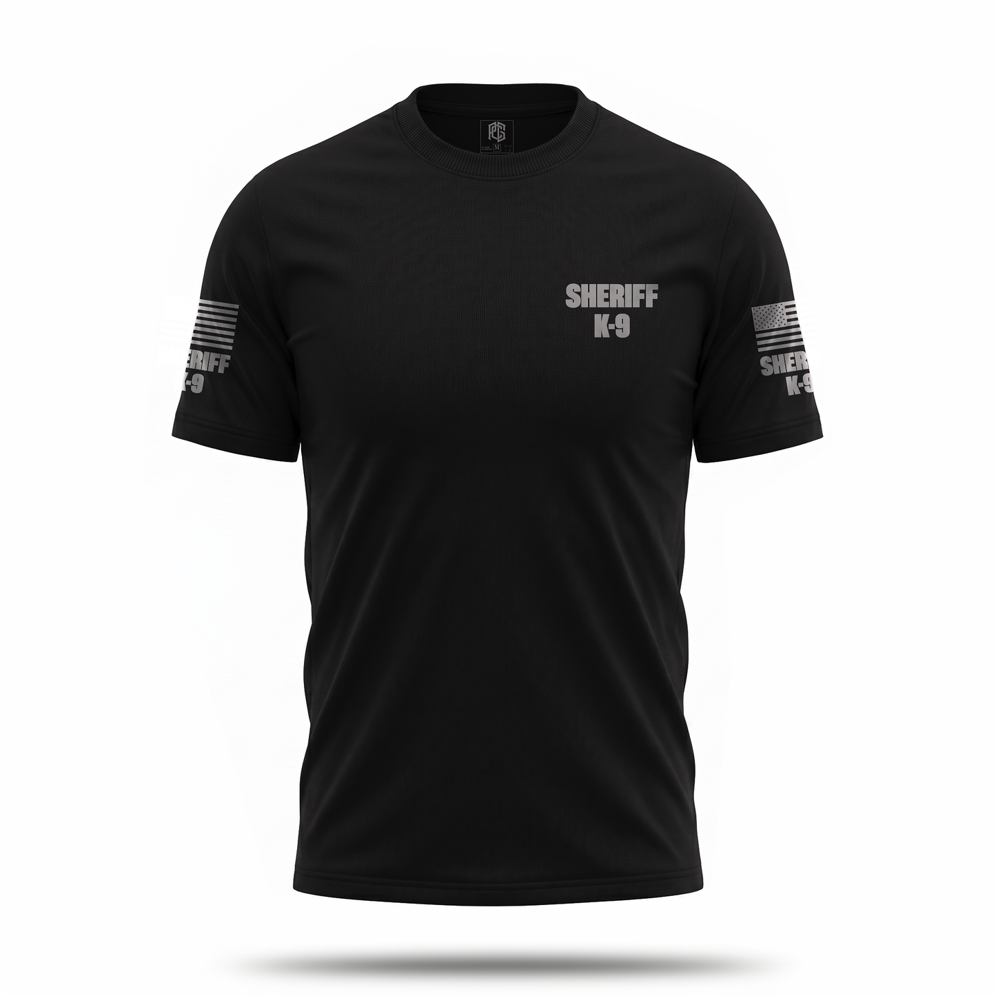 [SHERIFF K9] DualCore T-Shirt BLK/GRY