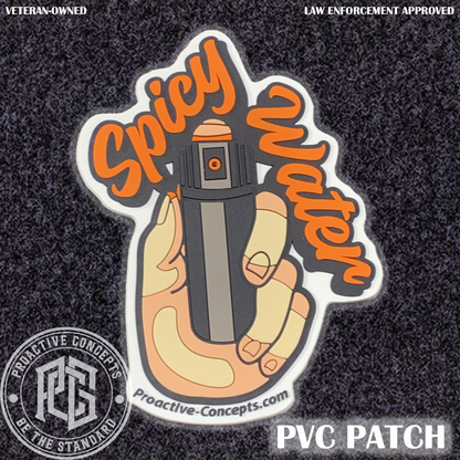 SPICY WATER - PVC VELCRO PATCH