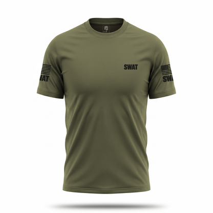 [SWAT] DualCore T-Shirt GRN/BLK
