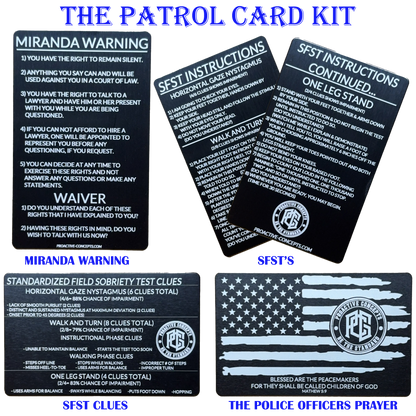 The Patrol Card Kit