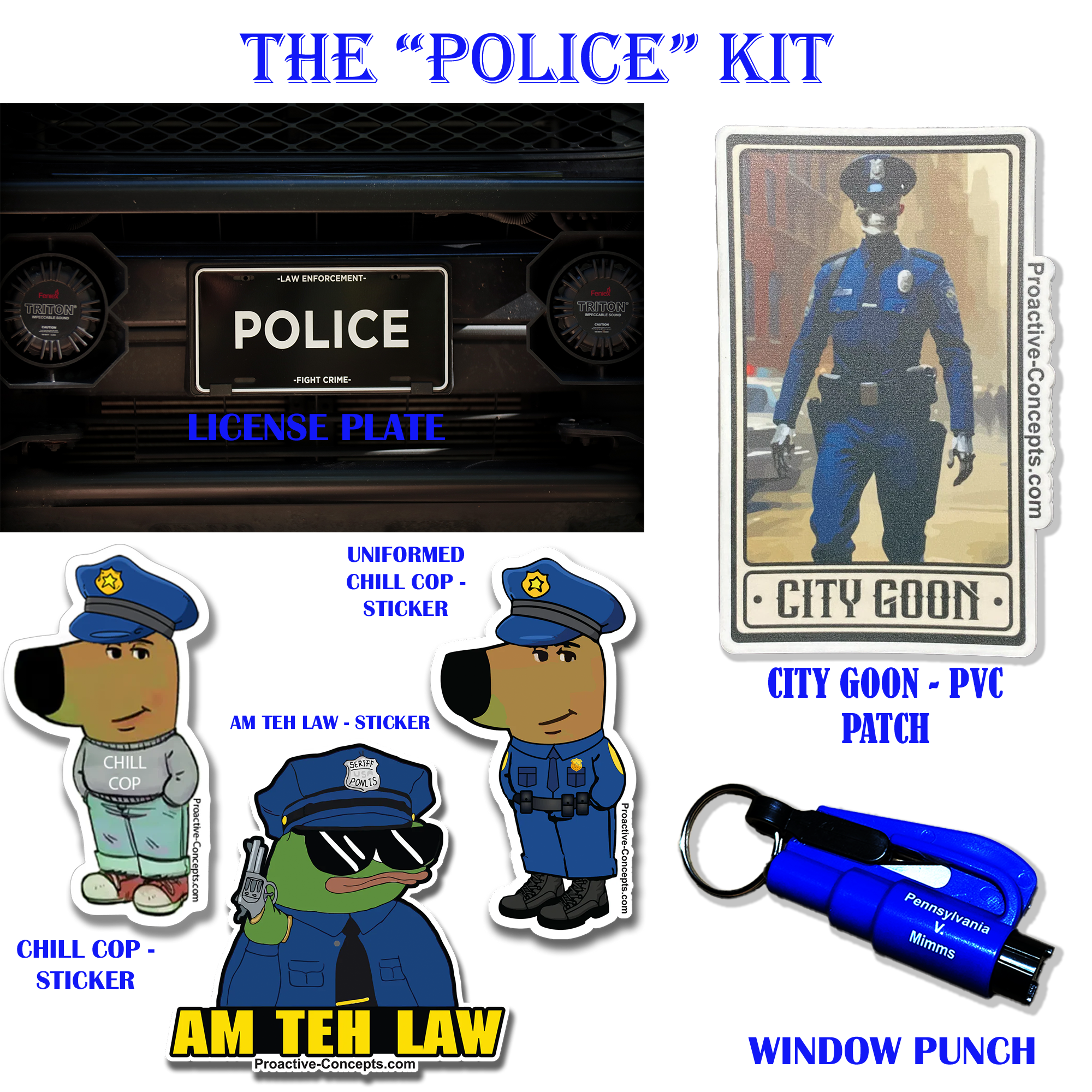 The Police Kit – Proactive Concepts