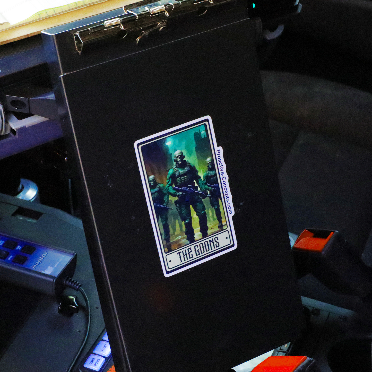 The Goons Card - Sticker