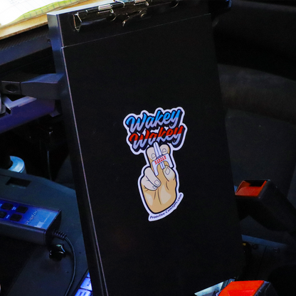 Wakey Wakey - Sticker
