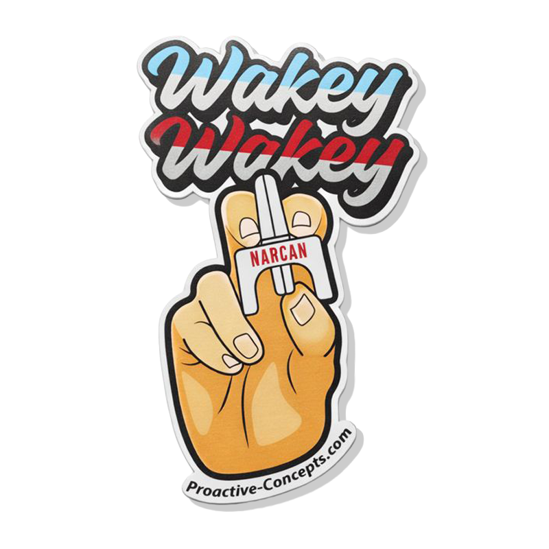 WAKEY WAKEY - PVC VELCRO PATCH