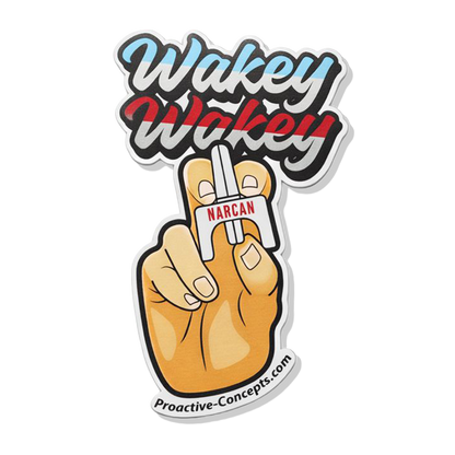 WAKEY WAKEY - PVC VELCRO PATCH