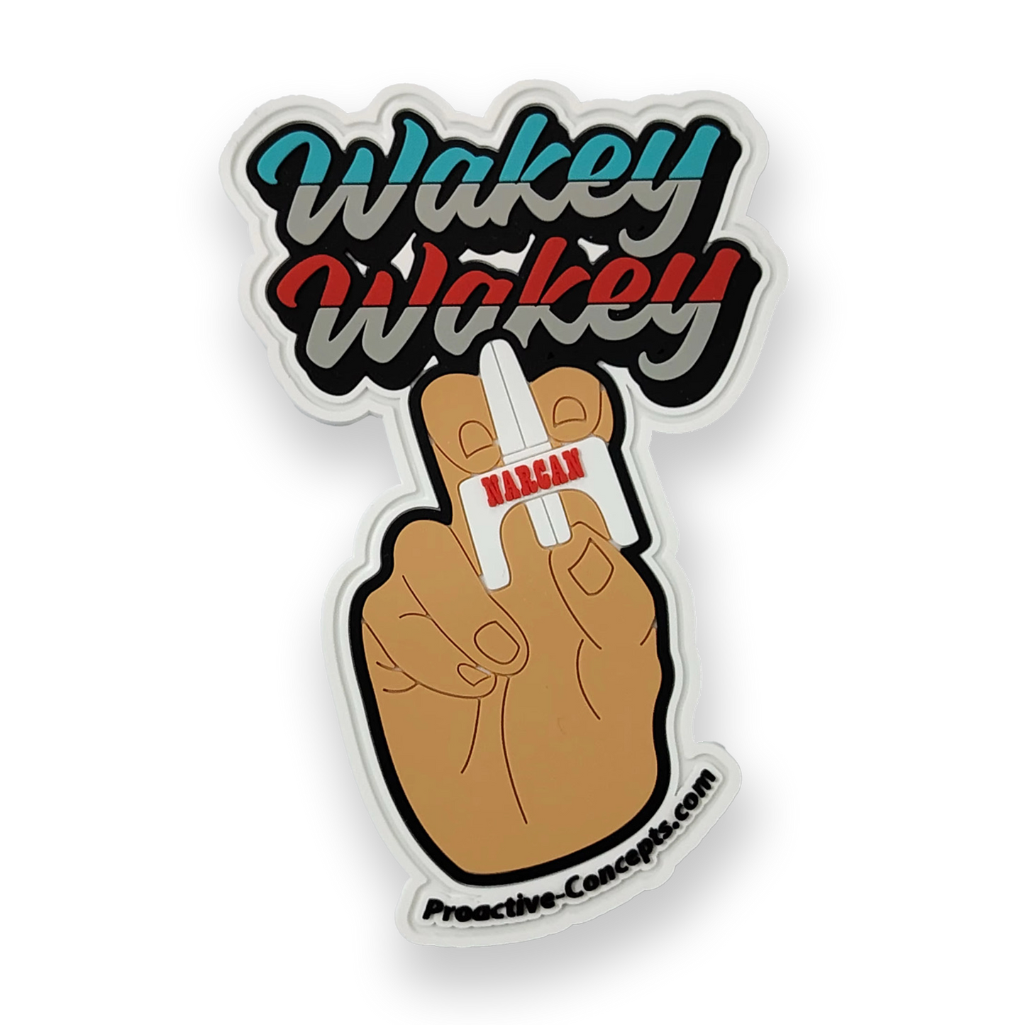 WAKEY WAKEY - PVC VELCRO PATCH