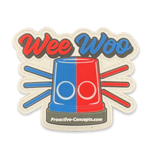 Wee Woo - PVC VELCRO PATCH