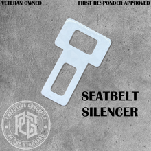 Seatbelt Silencer - White