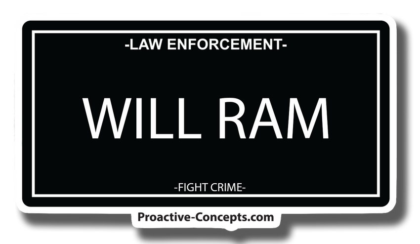 Will Ram LP Sticker