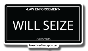 Will Seize LP Sticker