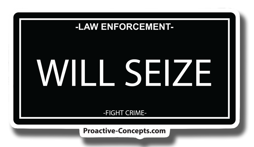 Will Seize LP Sticker