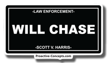 Will Chase - LP Sticker