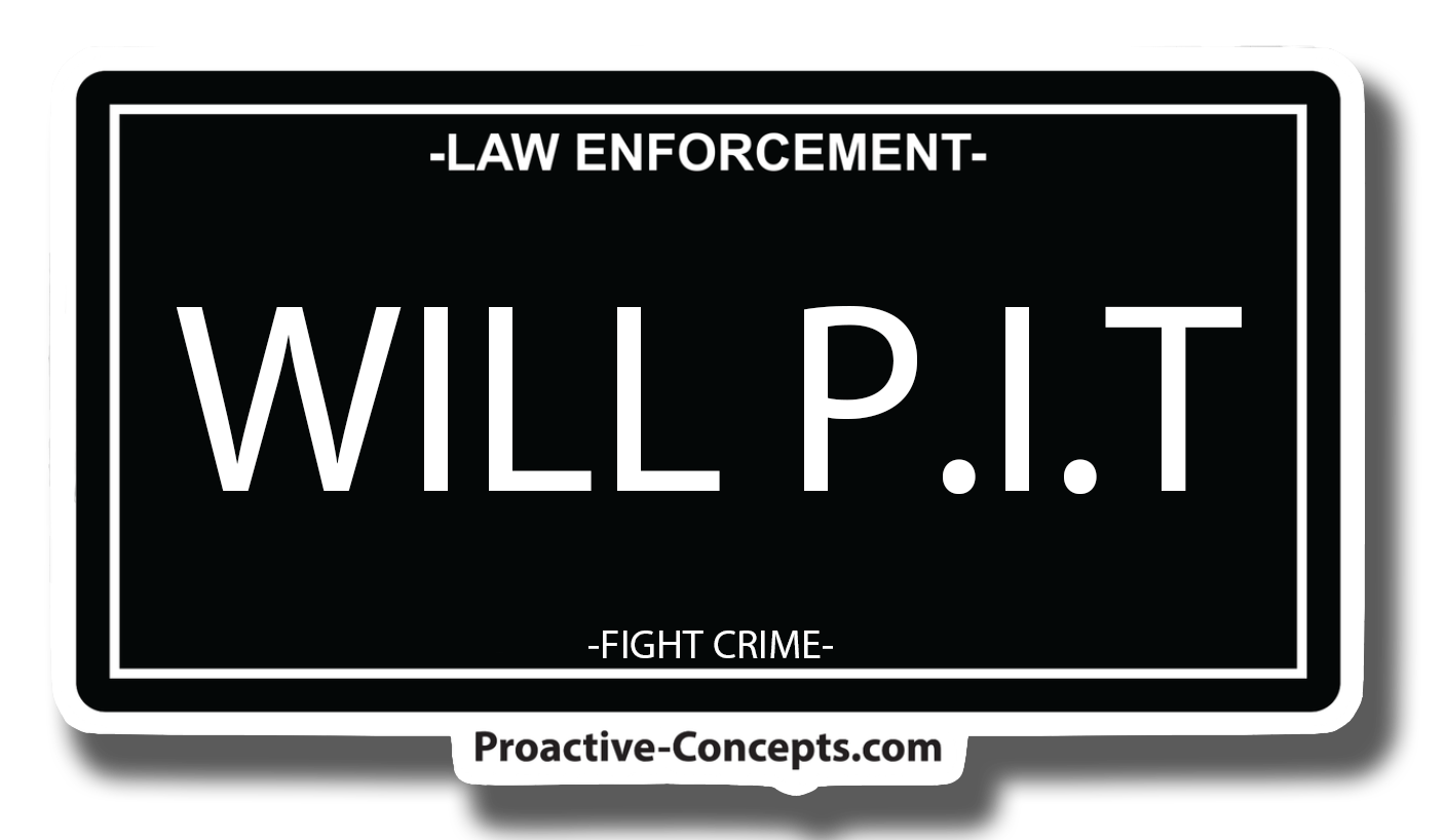 Will P.I.T - LP Sticker
