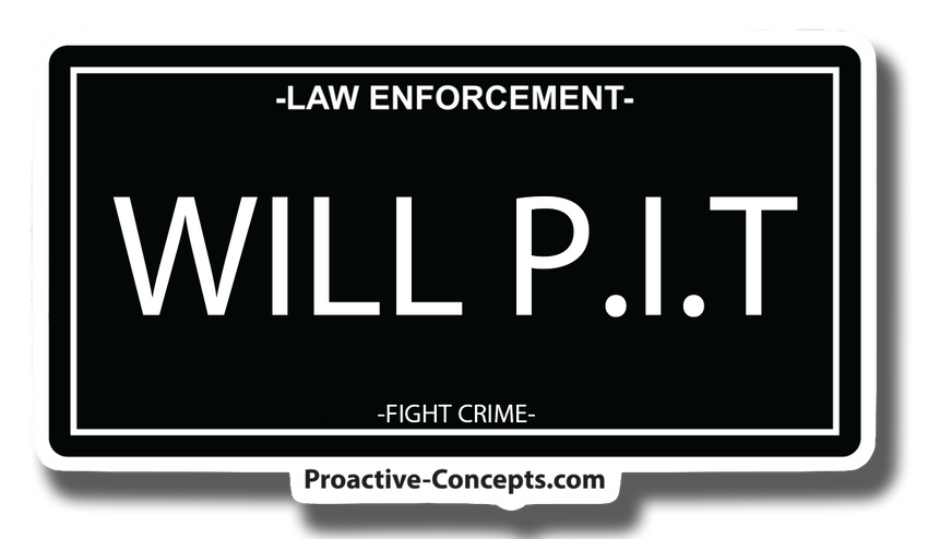 Will P.I.T LP Sticker