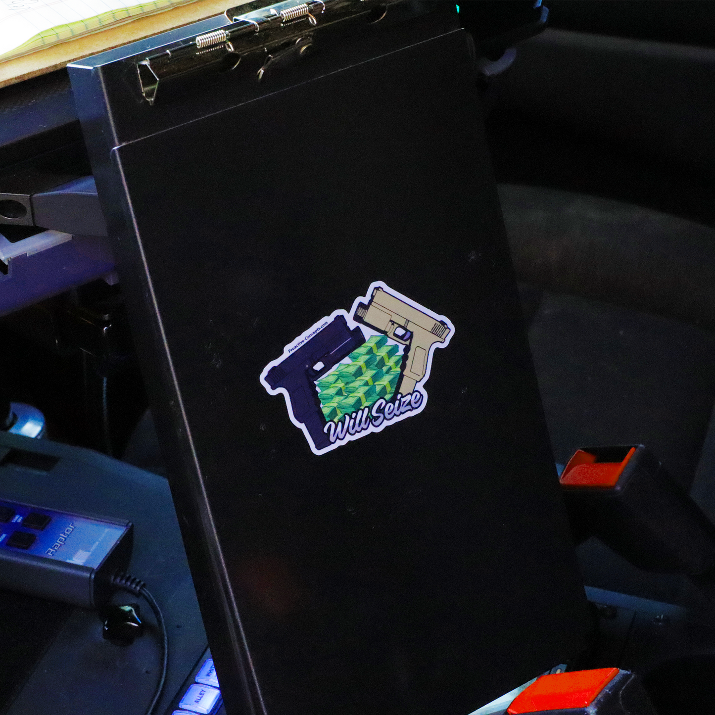 Will Seize - Sticker