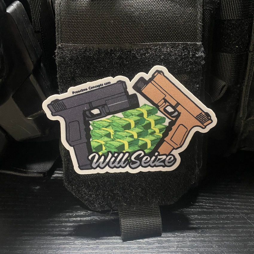 WILL SEIZE - VELCRO PATCH