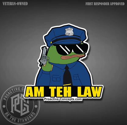Am Teh Law - Sticker