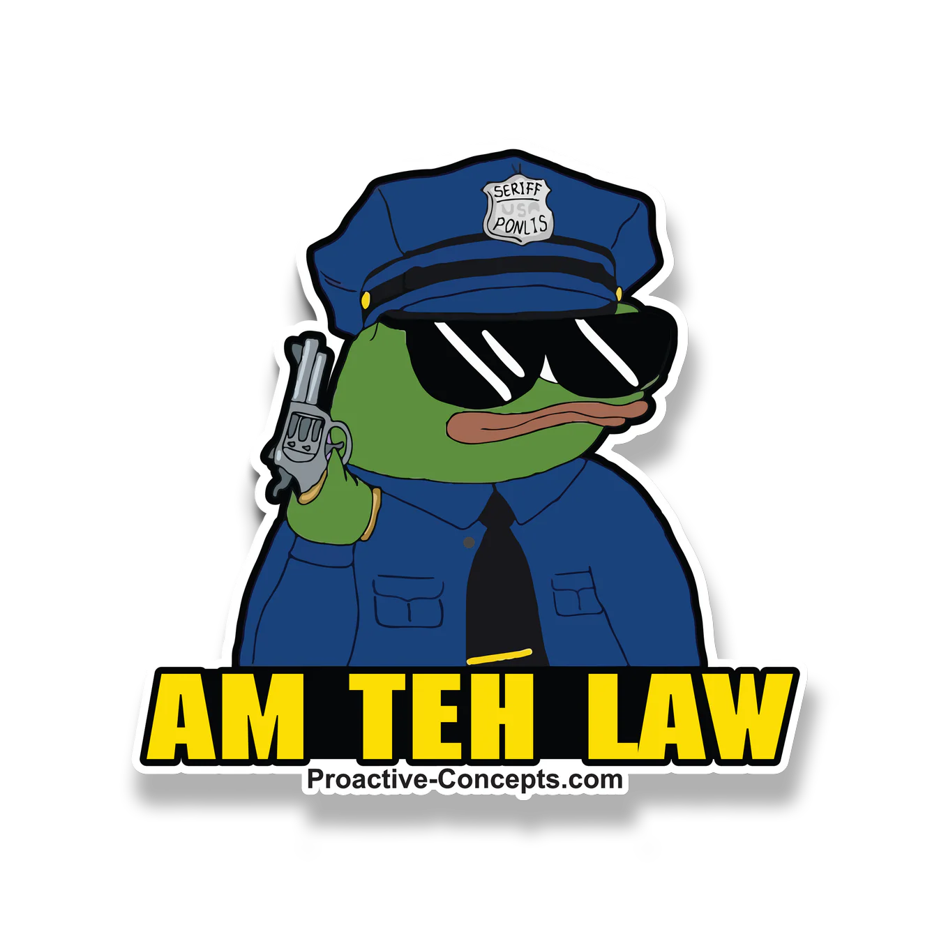 Am Teh Law - Sticker