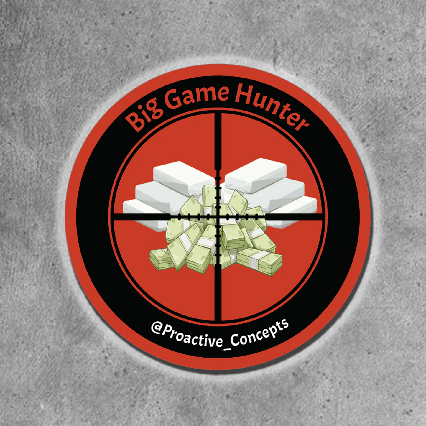 Big Game Hunter - Sticker