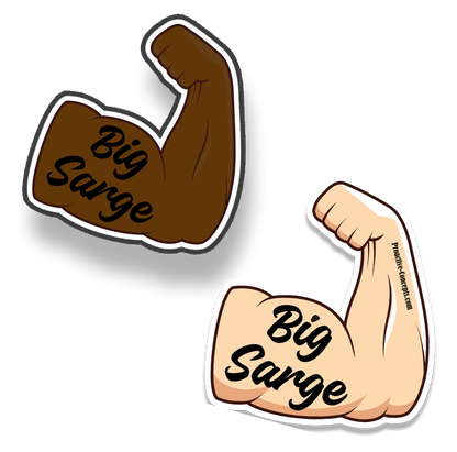 Big Sarge - Sticker
