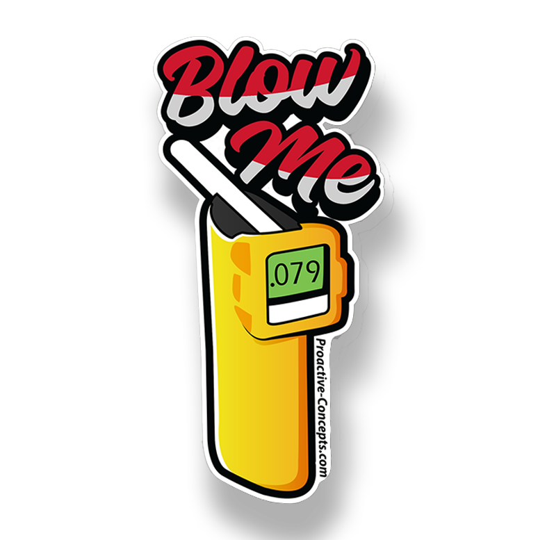 Blow Me - Sticker