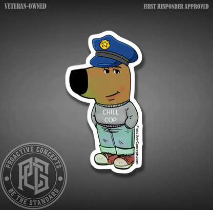Chill Cop - Sticker