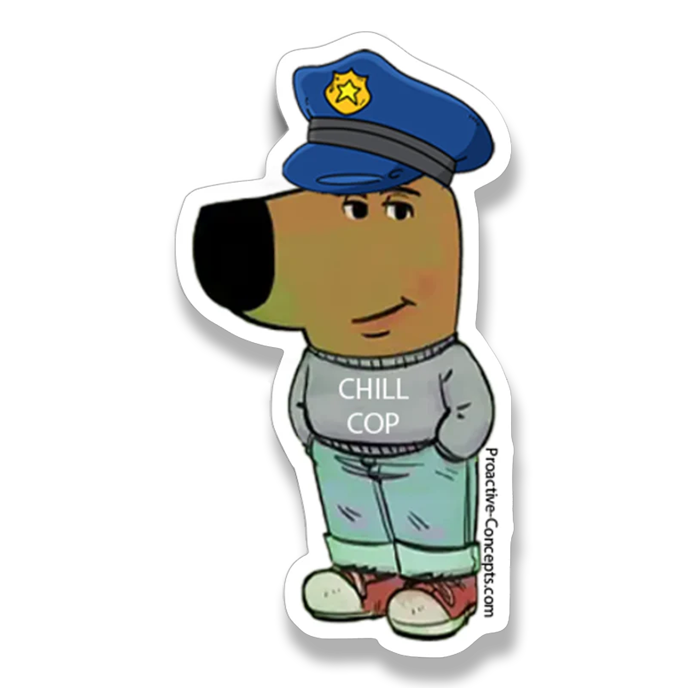 Chill Cop - Sticker
