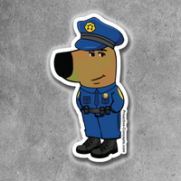 CHILL COP (FULL UNIFORM) - Sticker